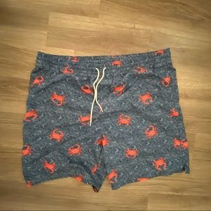 Old Navy XXXL crabby swim trunks